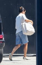 SHAY MITCHELL Arrives at a Studio in Los Angeles 07/28/2025
