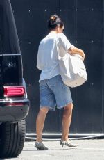 SHAY MITCHELL Arrives at a Studio in Los Angeles 07/28/2025