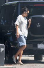 SHAY MITCHELL Arrives at a Studio in Los Angeles 07/28/2025
