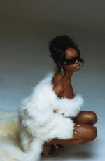 SKAI JACKSON at a Photoshoot, July 2025