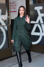 SOFIA CARSON Arrives at ABC Studio in New York 07/29/2025