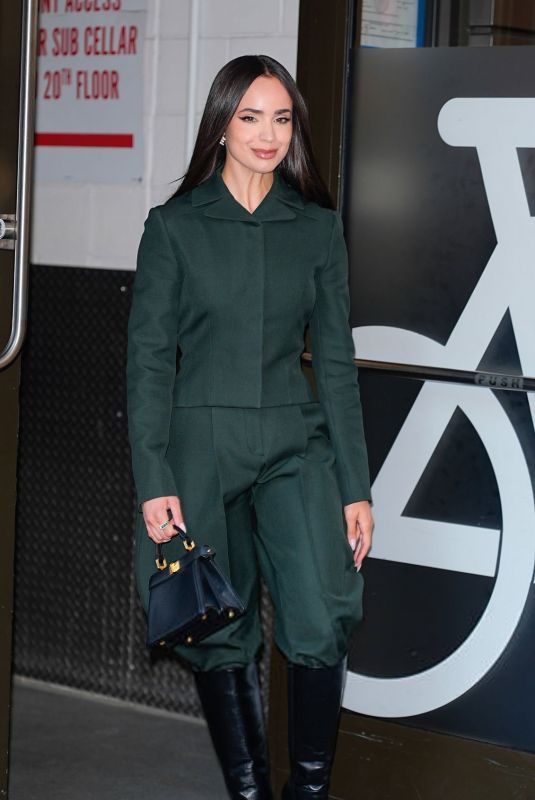 SOFIA CARSON Arrives at ABC Studio in New York 07/29/2025