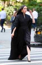 SOFIA CARSON Arrives at Madison Square Park in New York 07/29/2025