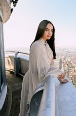SOFIA CARSON at Empire State Building in New York 07/28/2025