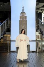SOFIA CARSON at Empire State Building in New York 07/28/2025