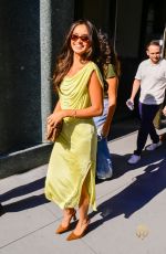 SOPHIA HAMMONS Arrives at ABC Studios in New York City 07/28/2025
