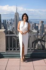 STEPHANIE BEATRIZ and Anthony Mackie at Twisted Metal Season 2 Photocall at Top of the Rock Observation Deck at Rockefeller Center 07/22/2025