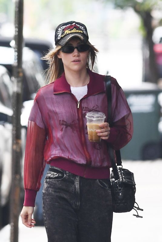 SUKI WATERHOUSE Out and About in New York City 07/07/2025