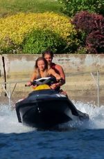 SYDNEY SWEENEY in Swimsuit on a Lake in Idaho 07/25/2025