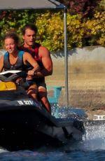 SYDNEY SWEENEY in Swimsuit on a Lake in Idaho 07/25/2025