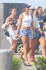 TATE MCRAE Out for Ice Cream with Friends in The Hamptons 07/06/2025