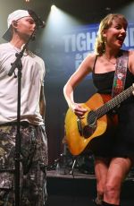 TAYLOR SWIFT Performs at Tight Ends & Friends Concert at Brooklyn Bowl in Nashville 06/24/2025