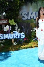 TXUNAMY ORTIZ at Smurfs Premiere in Los Angeles 07/13/2025
