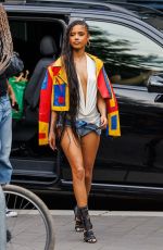 TYLA Arrives for Her Performance at Maaya Berlin 07/14/2025