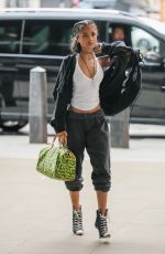 TYLA Out and About in London 07/17/2025