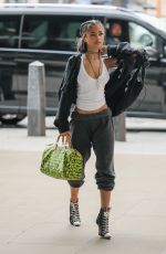 TYLA Out and About in London 07/17/2025