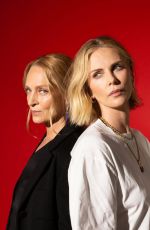 UMA THURMAN and CHARLIZE THERON for The New York Times 2025