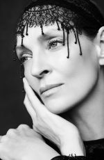 UMA THURMAN for Flaunt Magazine, July 2025
