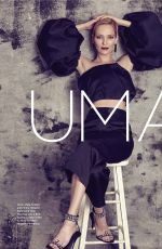 UMA THURMAN in The Purist Magazine, July 2025