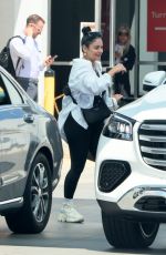 VANESSA HUDGENS Aarrives at LAX Airport in Los Angeles 07/24/2025