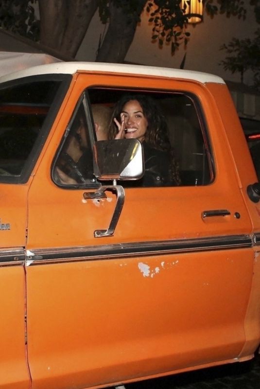 ADRIA ARJONA Arrives at Chateau Marmont in Los Angeles 07/23/2025