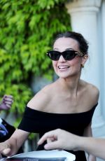 ALICIA VIKANDER Arrives at Hotel Excelsior at 82nd Venice International Film Festival 08/31/2025