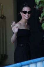 ALICIA VIKANDER Arrives at Hotel Excelsior at 82nd Venice International Film Festival 08/31/2025