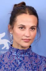 ALICIA VIKANDER at The Wizard of the Kremlin Photocall at 82nd Venice International Film Festival 08/31/2025