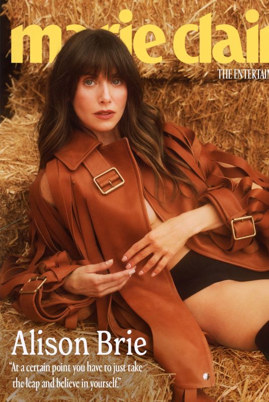 ALISON BRIE for Marie Claire, August 2025