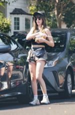 ALISON BRIE Out and About in Los Angeles 08/29/2025