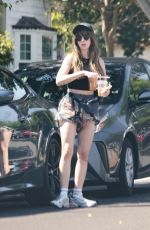 ALISON BRIE Out and About in Los Angeles 08/29/2025