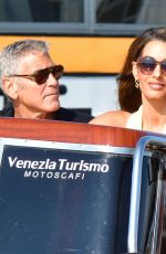 AMAL and George CLOONEY Arrives at 82nd Venice Film Festival 08/26/2025