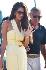 AMAL and George CLOONEY Arrives at 82nd Venice Film Festival 08/26/2025