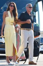 AMAL and George CLOONEY Arrives at 82nd Venice Film Festival 08/26/2025