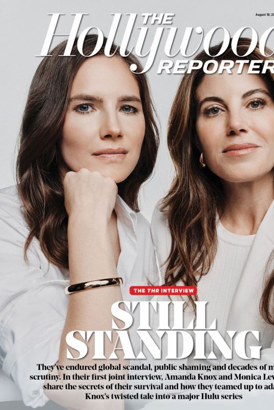 AMANDA KNOX and MONICA LEWINSKY in The Hollywood Reporter, August 2025