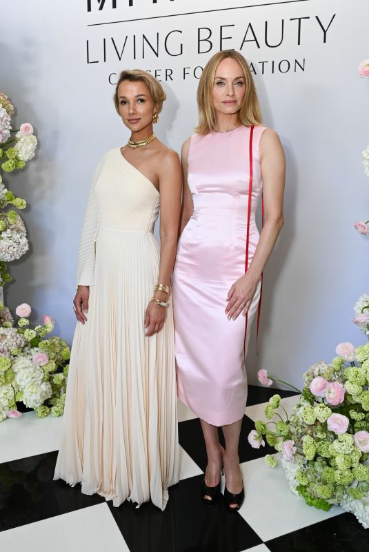 AMIE SATCHU and AMBER VALLETTA at Living Beauty Spring Luncheon & Fundraiser in Los Angeles 05/30/2025