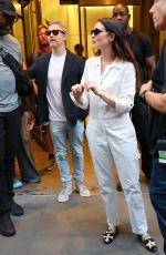 ANNE HATHAWAY Leaves Set of Devil Wears Prada 2 in New York - 07/31/2025
