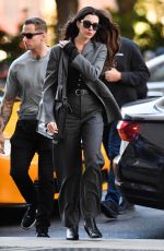 ANNE HATHAWAY on the Set of The Devil Wears Prada 2 in New York City 08/27/2025