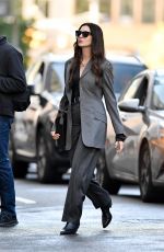 ANNE HATHAWAY on the Set of The Devil Wears Prada 2 in New York City 08/27/2025