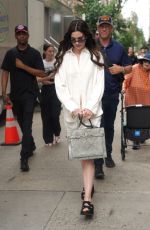 ANNE HATHAWAY on the Set of The Devil Wears Prada 2 in New York City 0814/2025