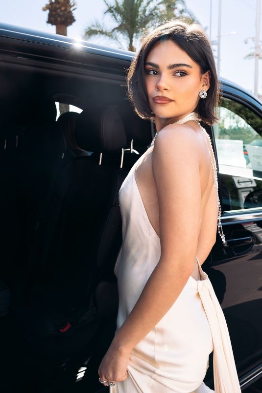 ARIANA GREENBLATT at a Photoshoot in Cannes, May 2025