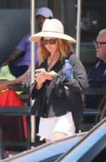 ASHLEY TISDALE Enjoys a Lunch with Family in Malibu 08/90/2025
