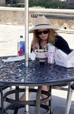 ASHLEY TISDALE Enjoys a Lunch with Family in Malibu 08/90/2025