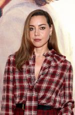 AUBREY PLAZA at Honey Don