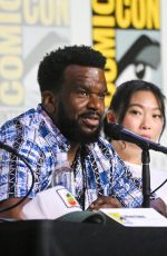 AWKWAFINA at The Bad Guys 2 Panel at 2025 Comic-Con International in San Diego 07/30/2025