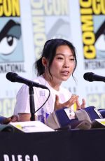 AWKWAFINA at The Bad Guys 2 Panel at 2025 Comic-Con International in San Diego 07/30/2025