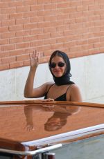 BARBARA PALVIN Arrives in Venice for Venice Film Festival 08/26/2025