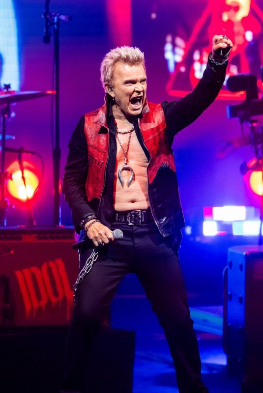 Billy Idol - At Pine Knob Music Theatre for 