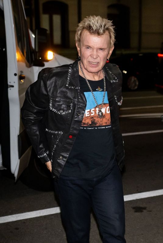 Billy Idol - Out in Philadelphia, Pennyslvania 08/16/2025