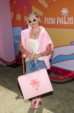 BREC BASSINGER at Pink Palm Puff VIP Pop-Up Event in Los Angeles 08/08/2025